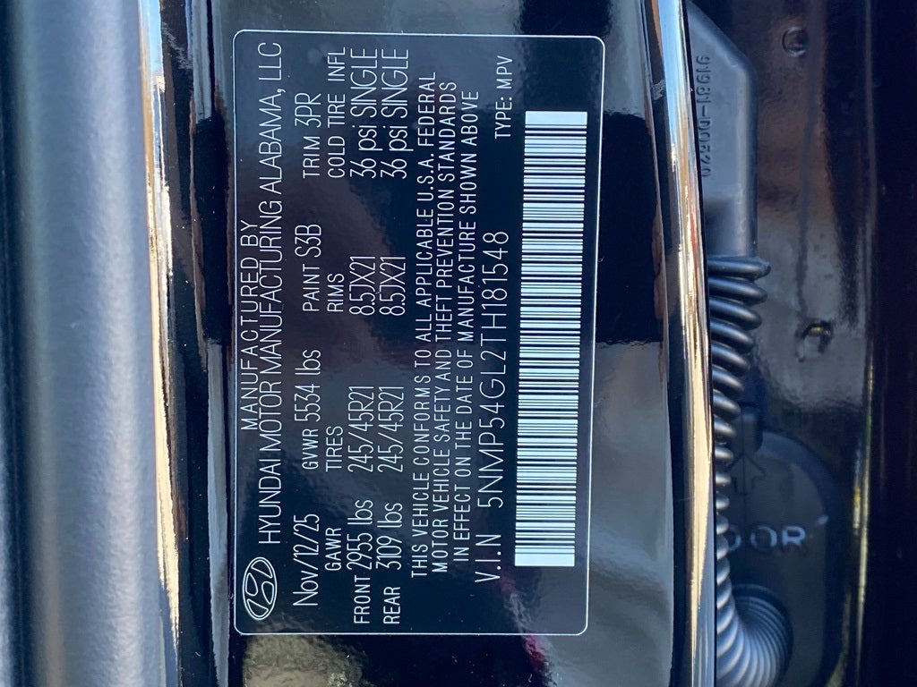 2026 Hyundai SANTA FE Calligraphy FWD