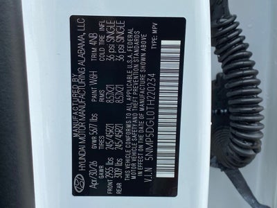 2026 Hyundai SANTA FE Calligraphy AWD