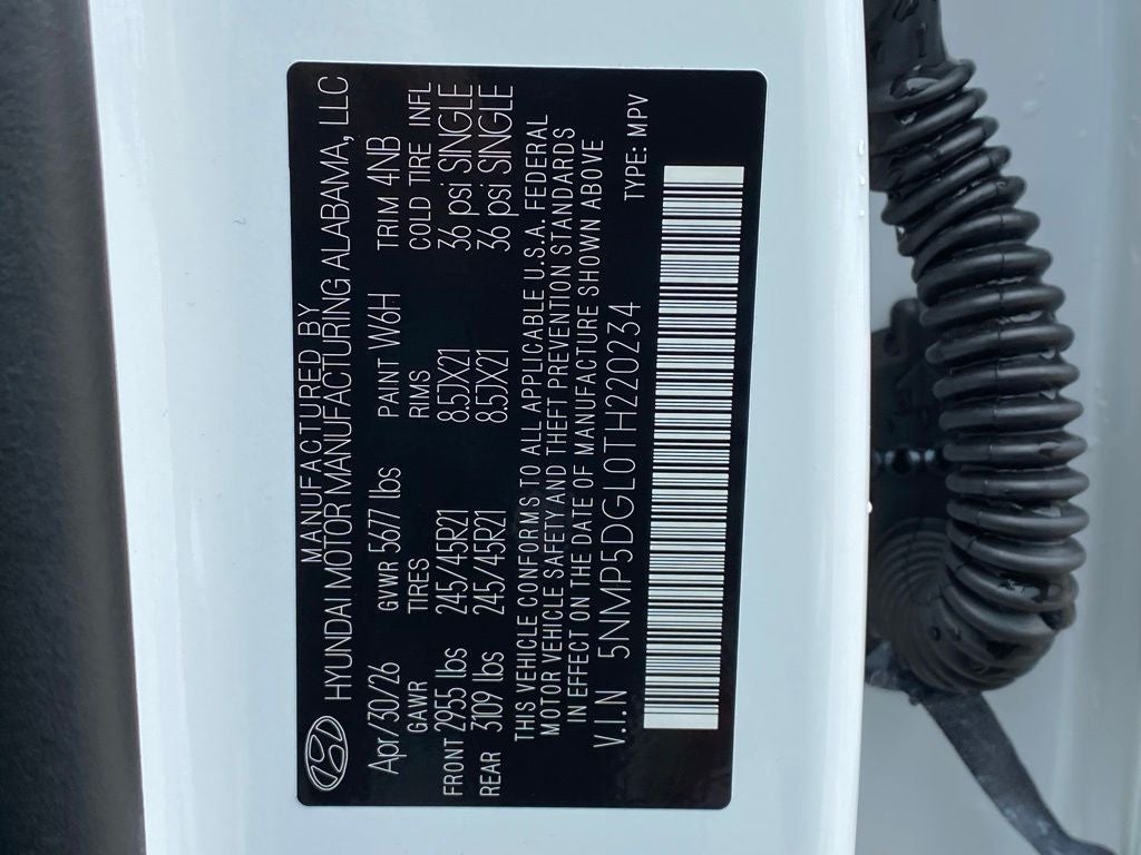 2026 Hyundai SANTA FE Calligraphy AWD