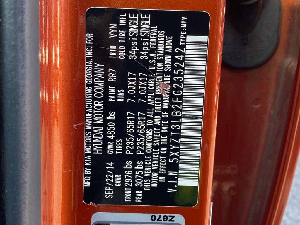 2015 Hyundai SANTA FE SPORT Base