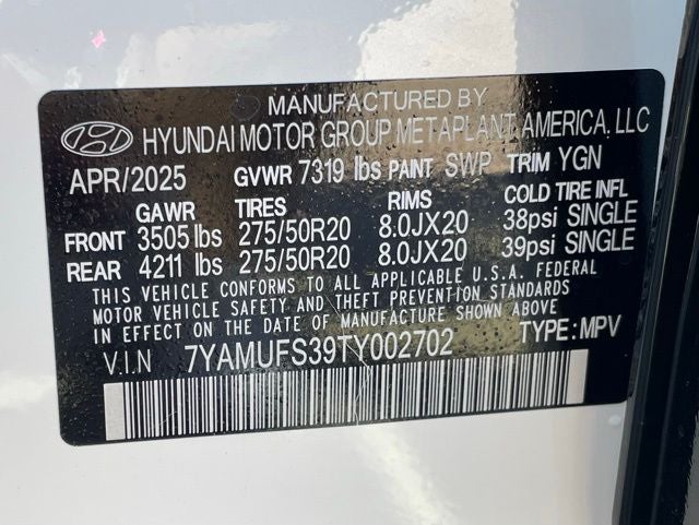 2026 Hyundai IONIQ 9 SEL