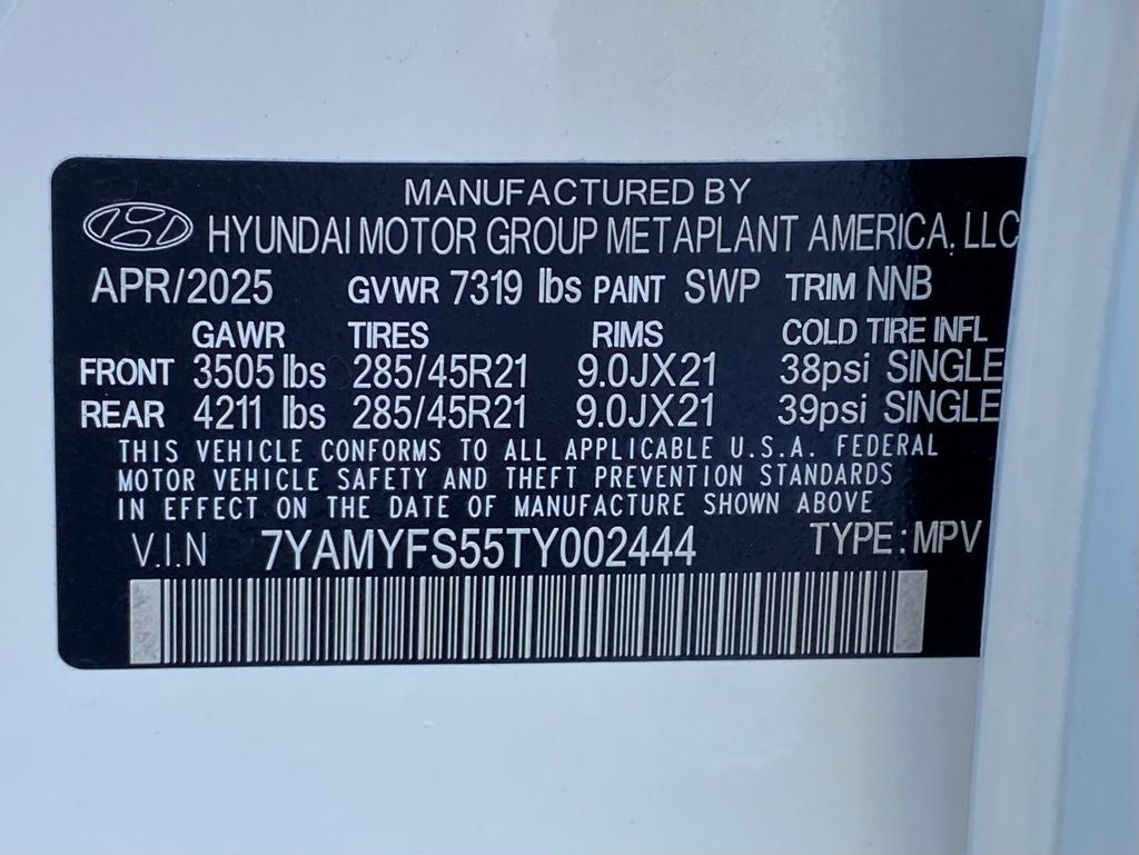 2026 Hyundai IONIQ 9 Performance Calligraphy