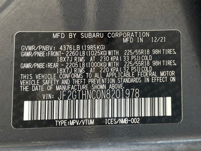 2022 Subaru Crosstrek Limited Great Condition!!!