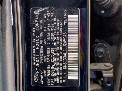 2020 Hyundai TUCSON SEL