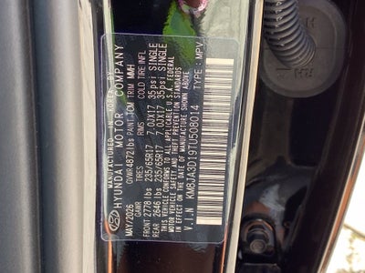 2026 Hyundai TUCSON HYBRID SE