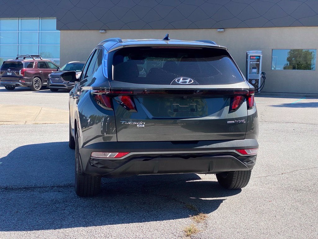 2024 Hyundai TUCSON HYBRID Blue