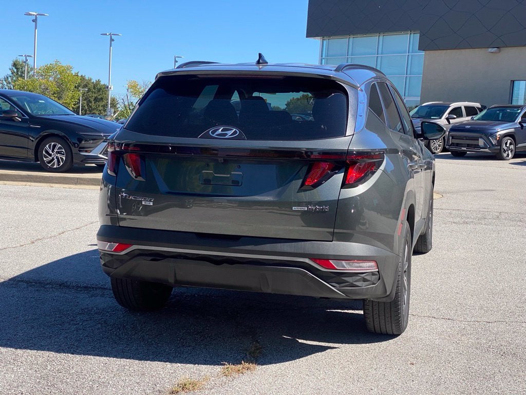 2024 Hyundai TUCSON HYBRID Blue