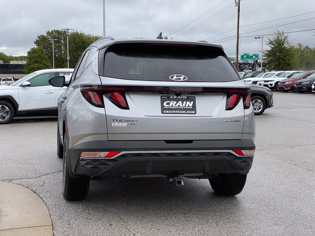 2024 Hyundai TUCSON HYBRID Blue