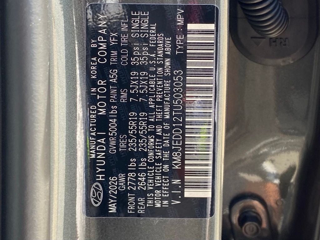 2026 Hyundai TUCSON HYBRID Limited