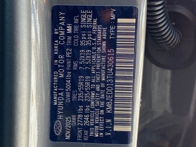 2026 Hyundai TUCSON HYBRID Limited