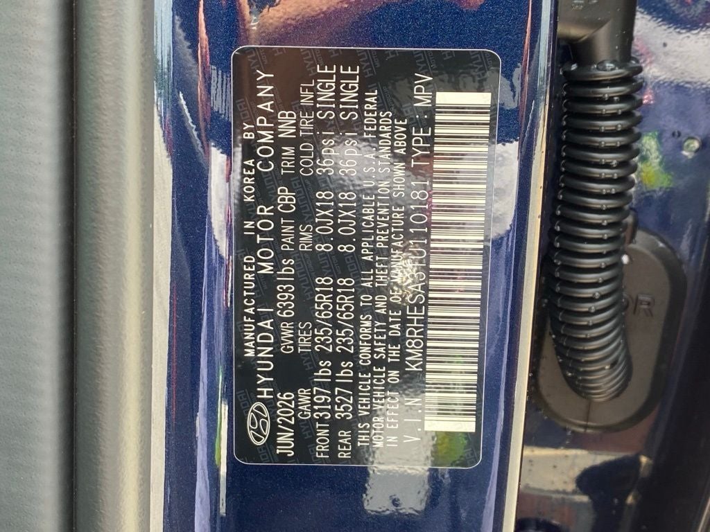 2026 Hyundai PALISADE HYBRID SEL Premium 7P