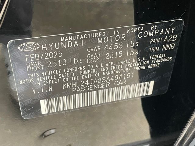 2025 Hyundai SONATA SE