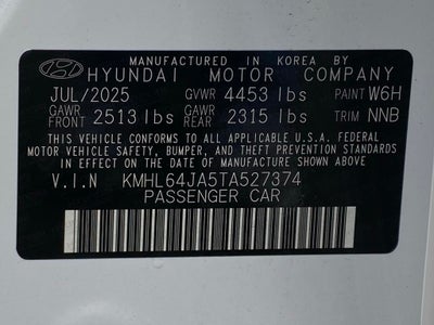 2026 Hyundai SONATA SEL Sport