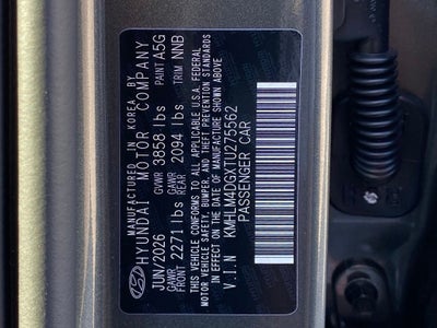 2026 Hyundai ELANTRA SEL Sport Plus
