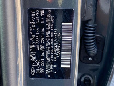 2026 Hyundai ELANTRA Limited