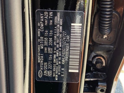 2026 Hyundai ELANTRA Limited