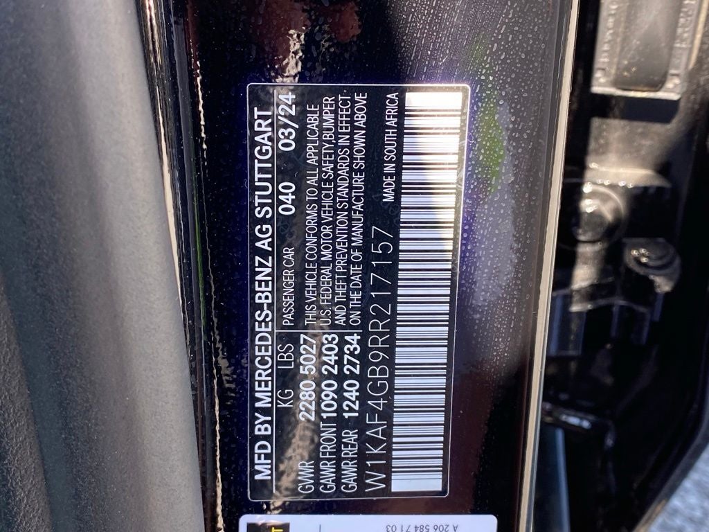 2024 Mercedes-Benz C-Class C 300