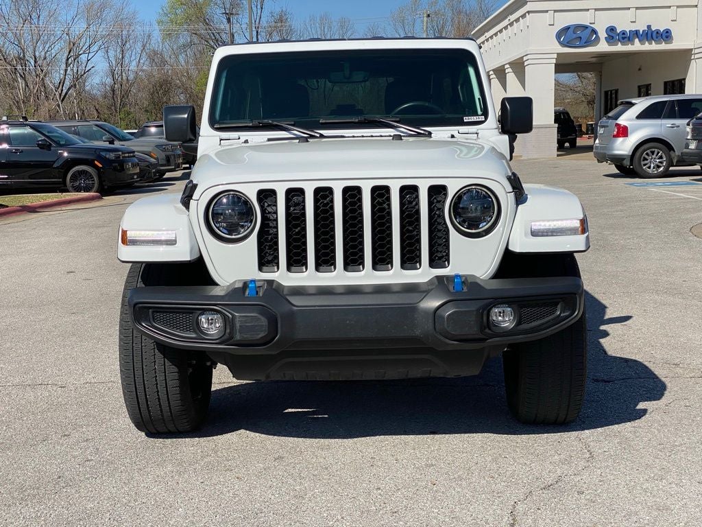 Used 2023 Jeep Wrangler 4xe Sahara 4XE with VIN 1C4JJXP65PW553576 for sale in Bentonville, AR