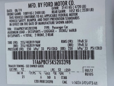 2019 Ford Mustang GT - CLEAN CARFAX