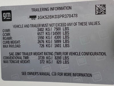 2023 GMC Yukon SLT