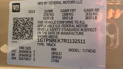 2024 GMC Canyon Elevation