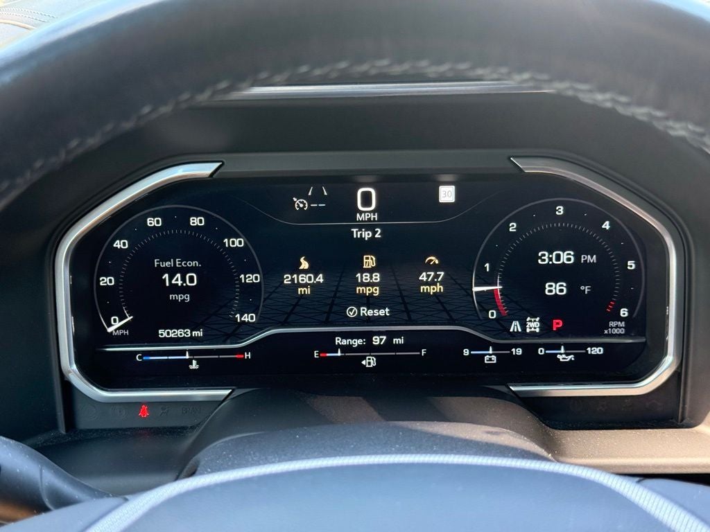 2022 GMC Sierra 1500 Denali HUD