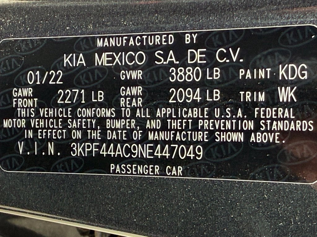 2022 Kia FORTE GT - Photo 47