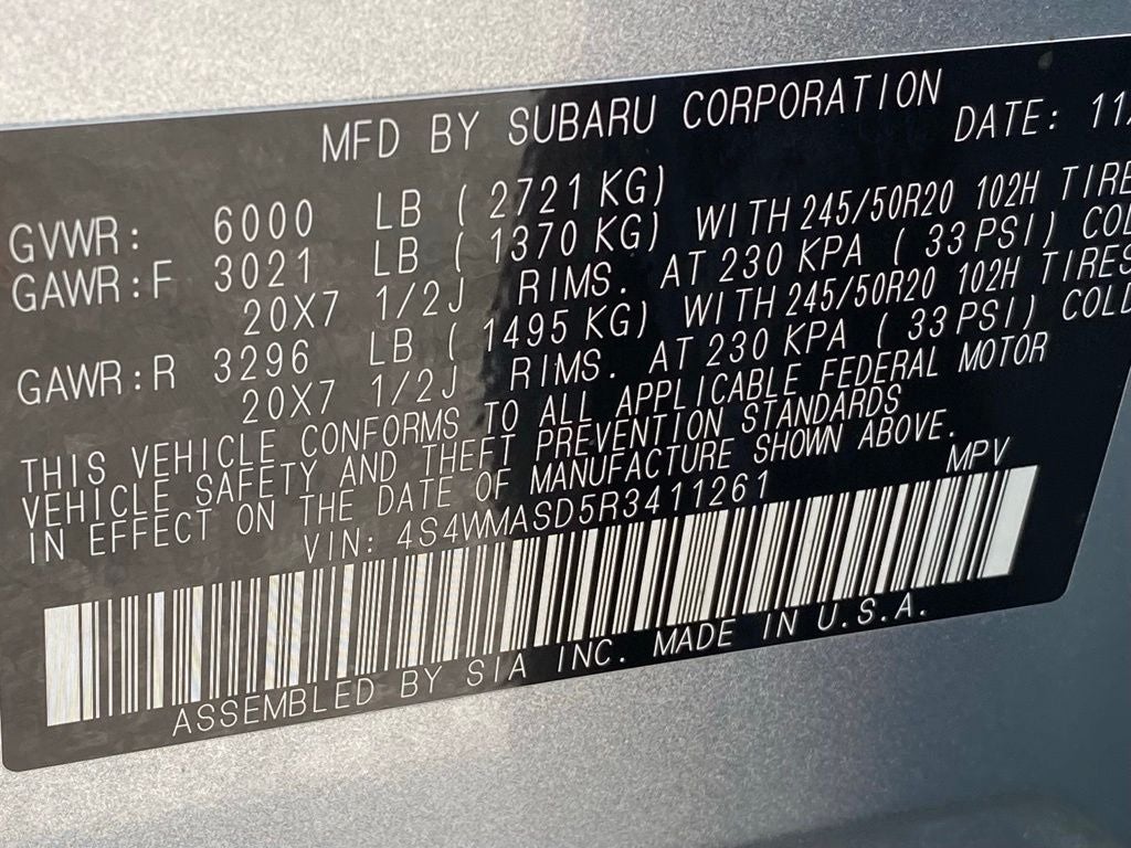 2024 Subaru Ascent Limited - Photo 51