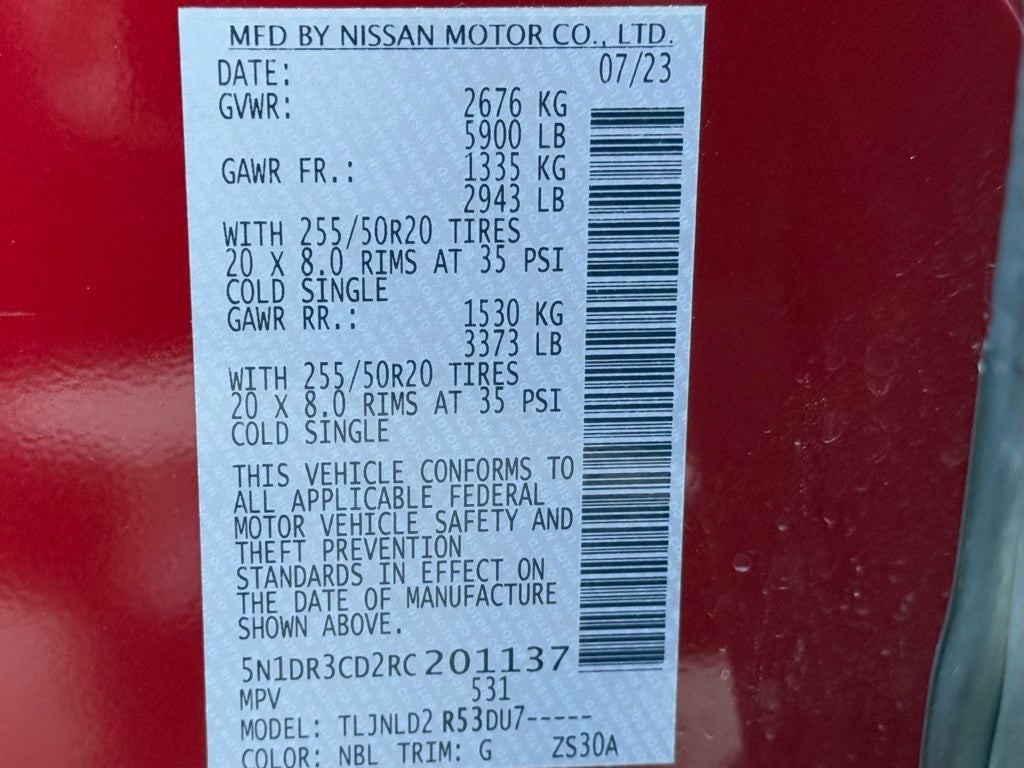 2024 Nissan Pathfinder SL NAVIGATION