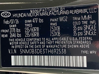 2026 Hyundai TUCSON SEL FWD