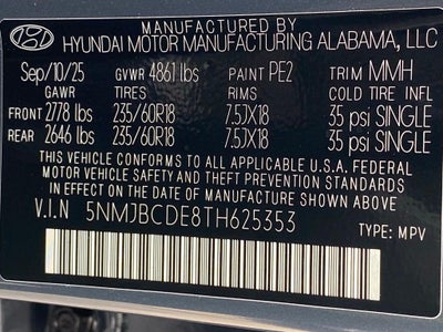 2026 Hyundai TUCSON SEL AWD