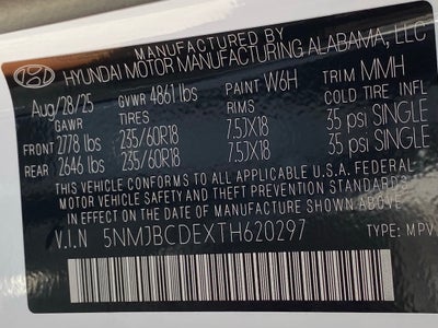 2026 Hyundai TUCSON SEL AWD