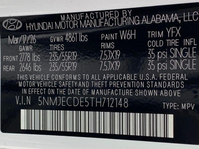 2026 Hyundai TUCSON Limited AWD