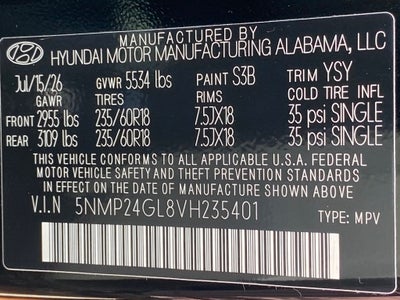2027 Hyundai SANTA FE SEL