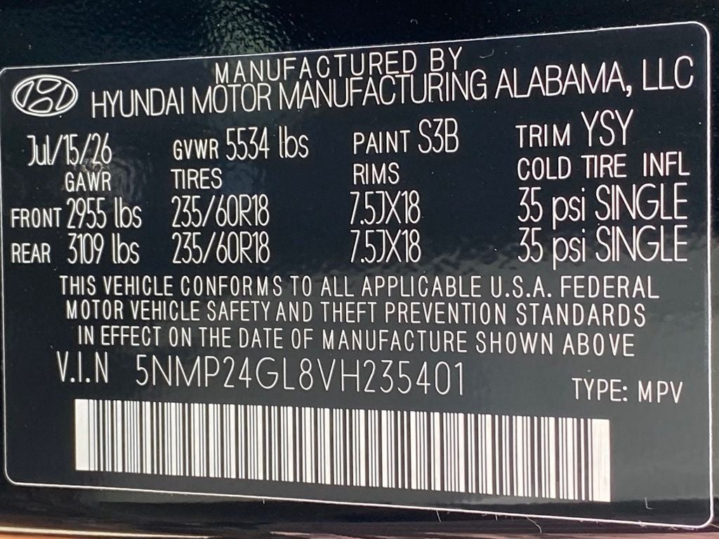2027 Hyundai SANTA FE SEL