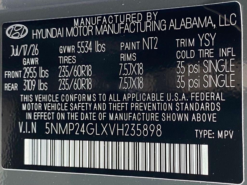 2027 Hyundai SANTA FE SEL