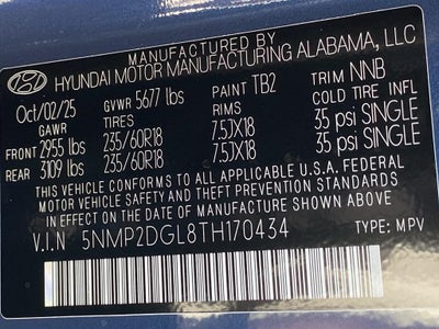 2026 Hyundai SANTA FE SEL AWD