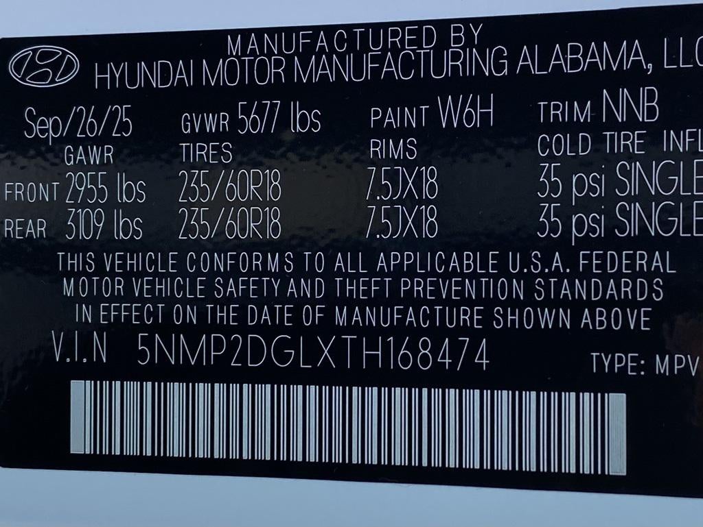 2026 Hyundai SANTA FE SEL AWD