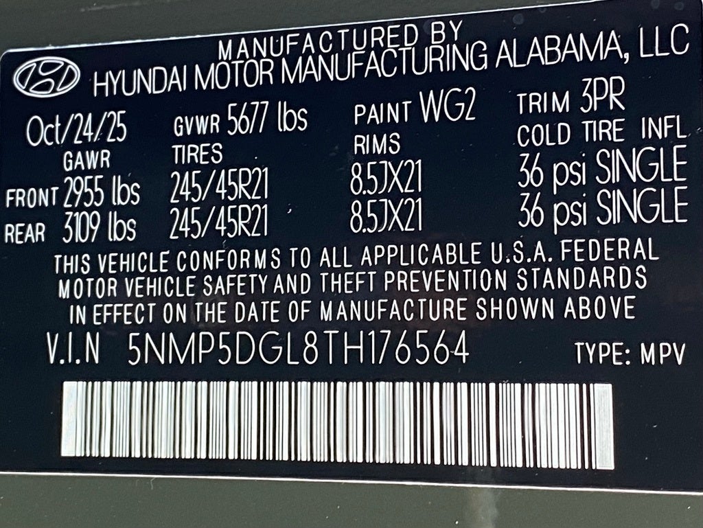 2026 Hyundai SANTA FE Calligraphy AWD