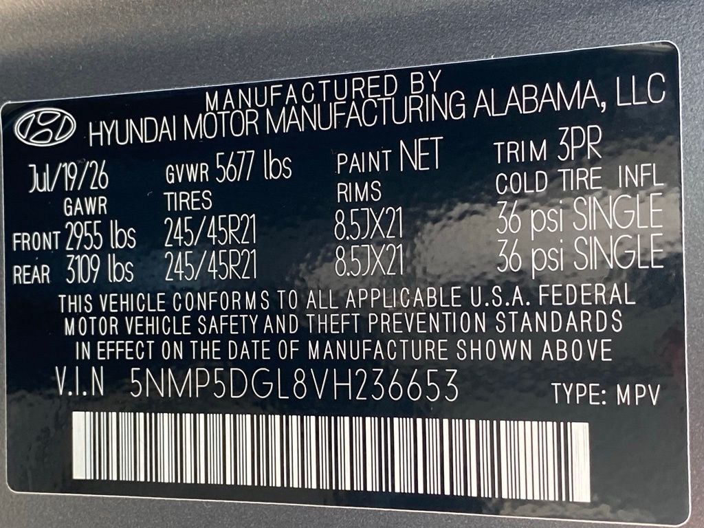 2027 Hyundai SANTA FE Calligraphy