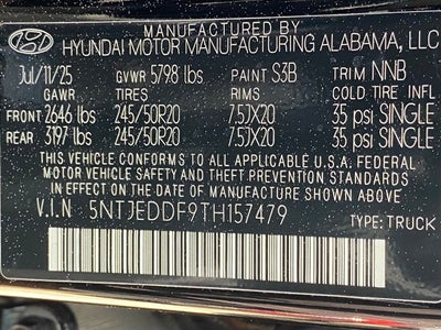 2026 Hyundai SANTA CRUZ Limited