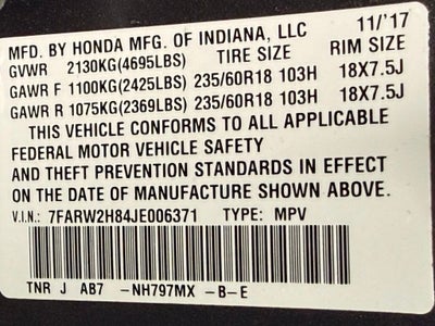 2018 Honda CR-V EX-L