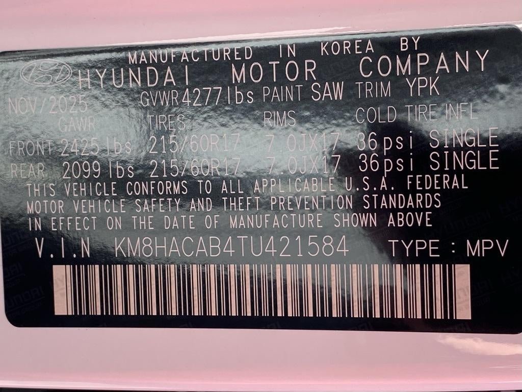 2026 Hyundai KONA SE