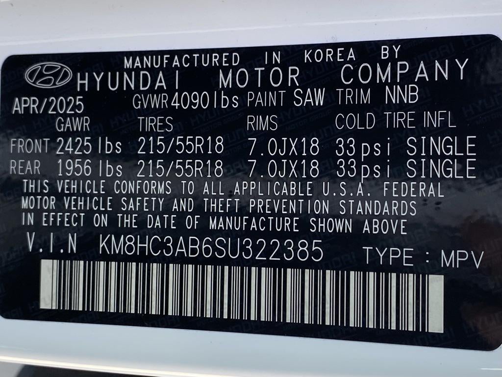 2025 Hyundai KONA SEL Convenience FWD