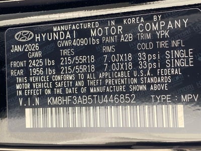 2026 Hyundai KONA SEL Sport FWD