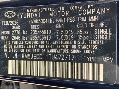 2026 Hyundai TUCSON HYBRID Limited