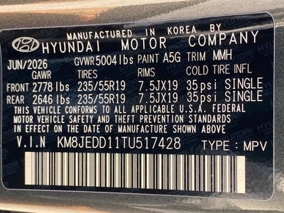 2026 Hyundai TUCSON HYBRID Limited