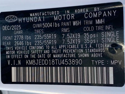 2026 Hyundai TUCSON HYBRID Limited
