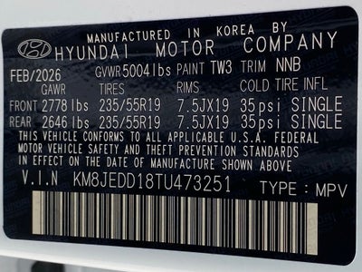 2026 Hyundai TUCSON HYBRID Limited