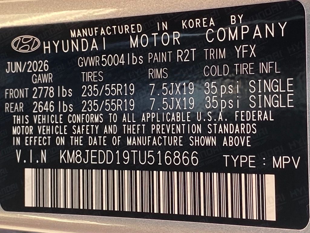 2026 Hyundai TUCSON HYBRID Limited